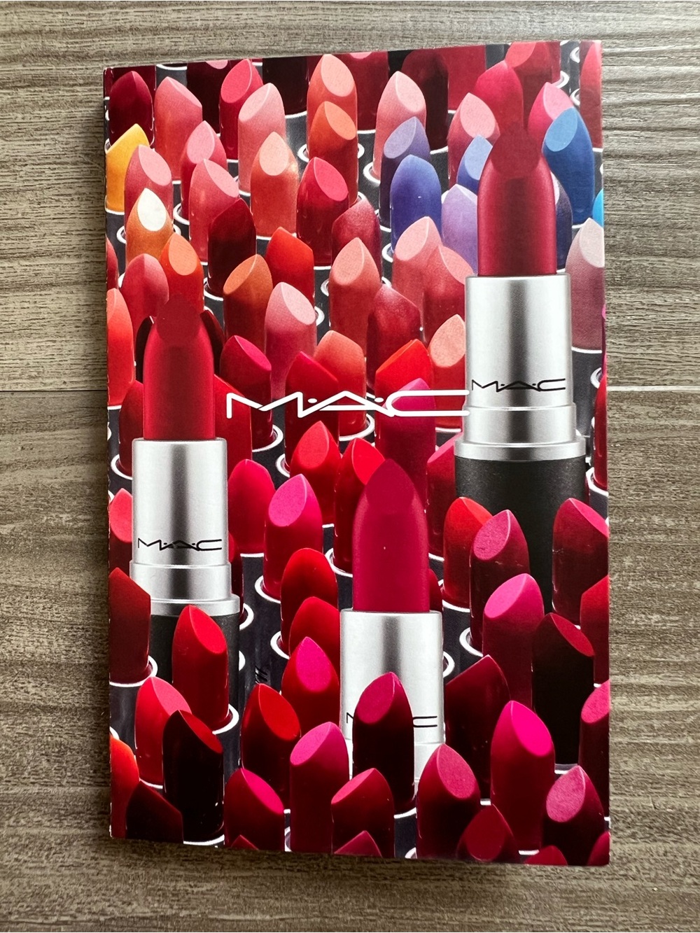 MAC Cosmetics • Red Ruby Woo Lipstick Collection Booklet
